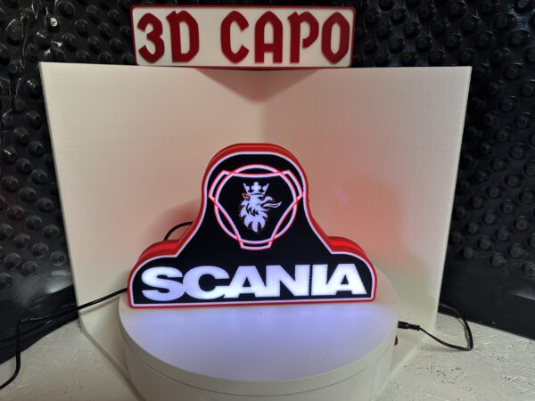 Lightbox Scania Truck  LED - USB Anschluss