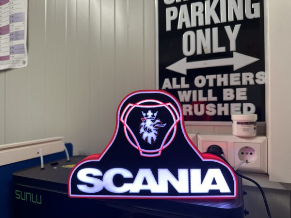 Lightbox Scania Truck  LED - USB Anschluss – Bild 2