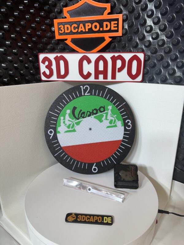 Vespa-Style Wanduhr - Italian Style – Bild 2