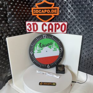 Vespa-Style Wanduhr - Italian Style