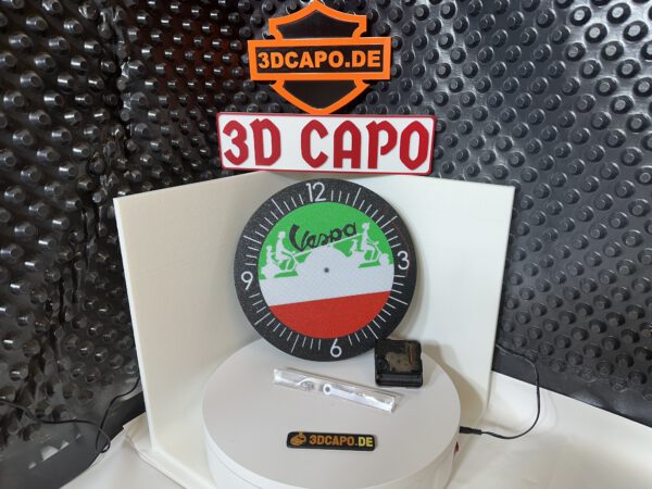 Vespa-Style Wanduhr - Italian Style