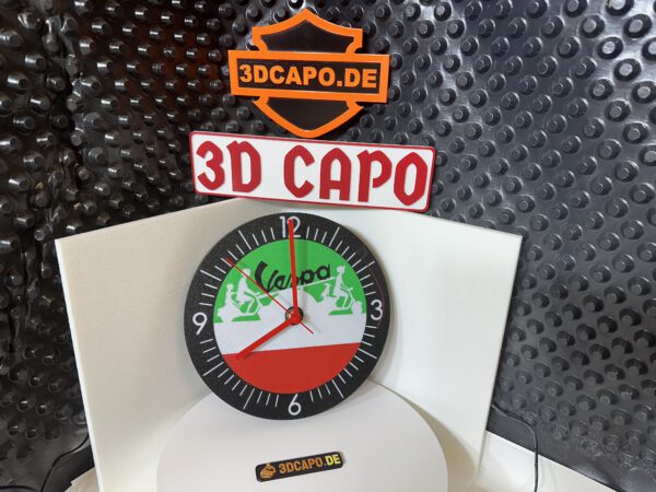 Vespa-Style Wanduhr - Italian Style – Bild 5