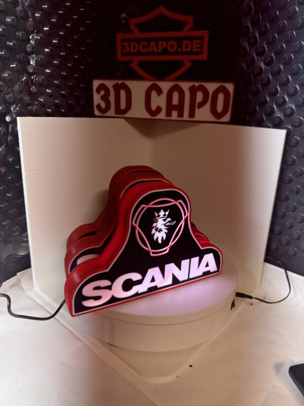 Lightbox Scania Truck  LED - USB Anschluss – Bild 6