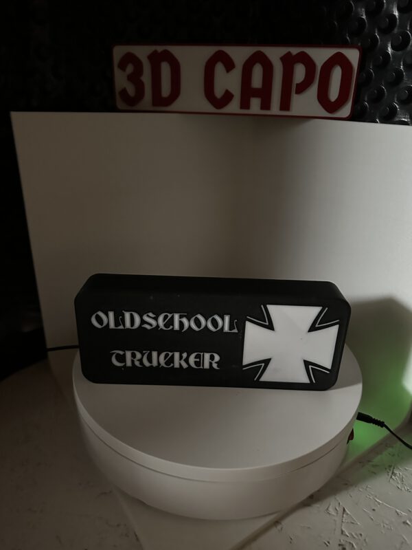 Lightbox - Old School Trucker - Retro – Bild 3
