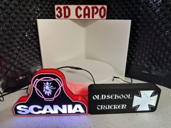 Lightbox - Old School Trucker - Retro – Bild 2