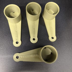 Wallerwalz - Angelrutenhalter 4er Pack - individualisierbar