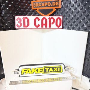 FakeTaxi - Leuchtkasten für Truck & PKW mit Saugnapf