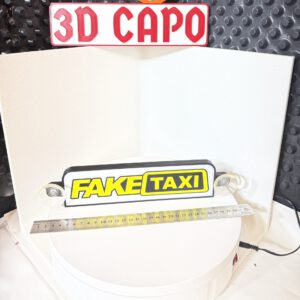 FakeTaxi - Leuchtkasten für Truck & PKW mit Saugnapf