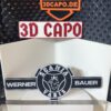 Namensschild 2 Namen und Wunschlogo - Dein Name - Dein Style – Bild 2
