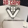 Lightbox Leuchtschild Scania V8 altes Logo - Vabis - old school LED für Scheibe – Bild 4