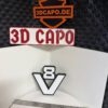 Leuchtschild altes V8 Logo - Scania Logo  Oldschool Scania – Bild 2