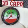 Vespa Wanduhr 22 cm – Italien Design in Grün Weiß Rot – Quarzuhr – Deko & Geschenk für Italienliebhaber und Vespafans – Bild 5