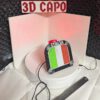 Poppy Halter Italien Design - Passend für LED & Flacon - Kein Kleben nötig - Must-Have für Trucker & Italien-Fans – Bild 3