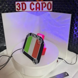 Poppy Halter Italien Design - Passend für LED & Flacon - Kein Kleben nötig - Must-Have für Trucker & Italien-Fans