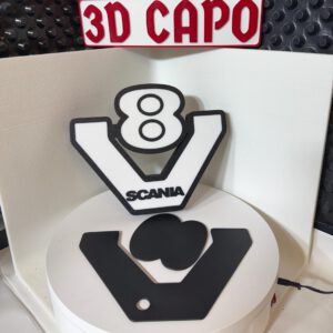 Lightbox Scania V8 Leuchtkasten - LED Leuchte - LKW Fahrer - Vabis