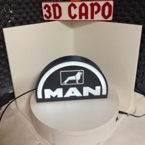 Lightbox MAN Trucks Leuchtkasten - LED - LKW Fahrer