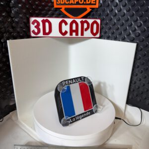 Individuell gefertigter Poppy Halter LKW | Frankreich Design - Renault Trucks Tribute | Passt für alle Poppy LED